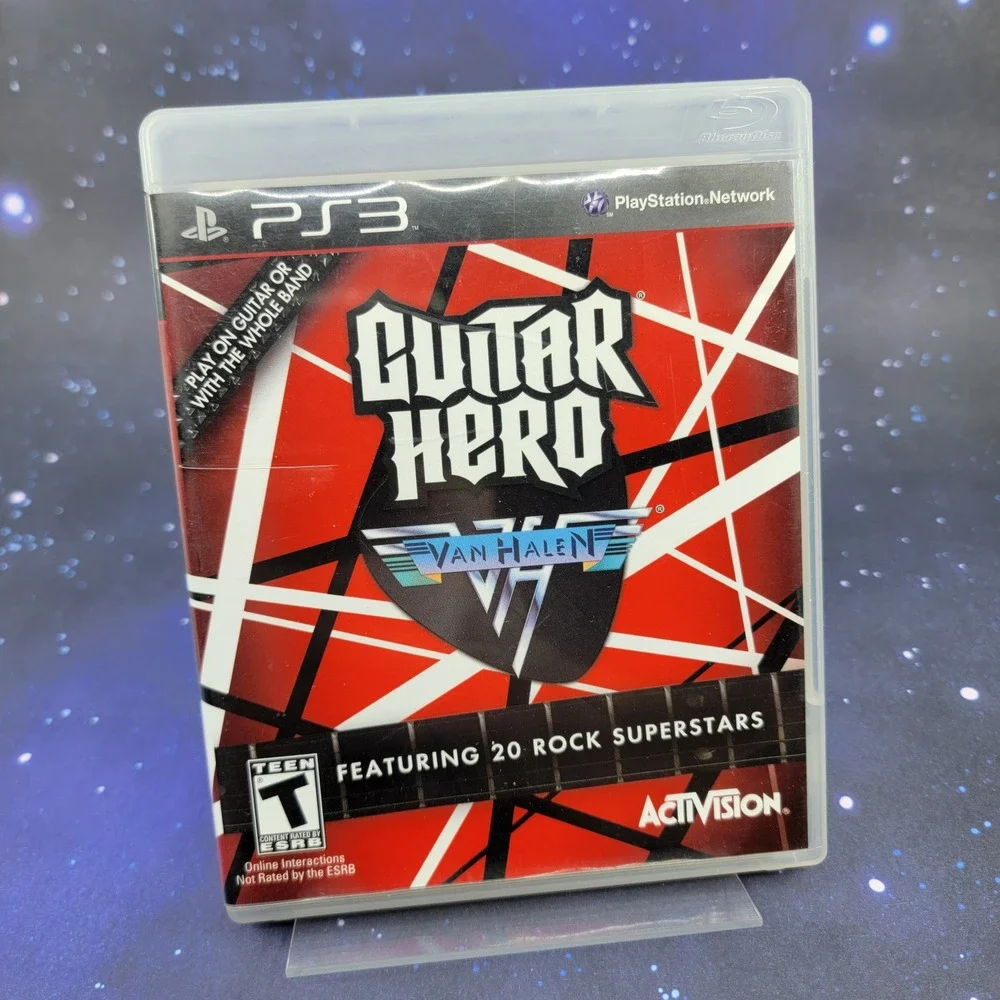 Guitar Hero Van Halen Sony PlayStation 3 PS3 Game Complete with Manual CIB